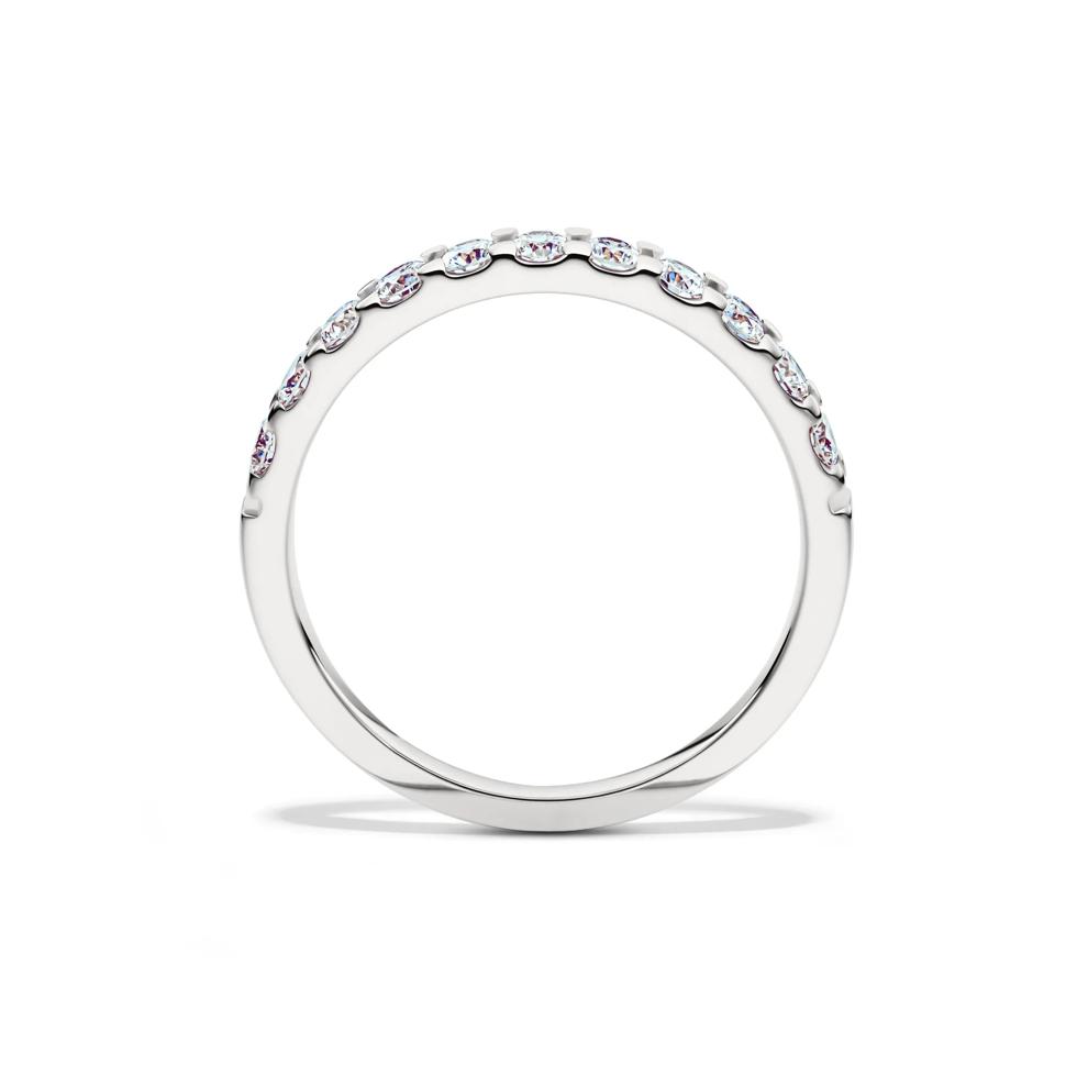 Lab Grown Diamond Wedding Band in Platinum (1/2 ct. tw.) – Image 2 of 3