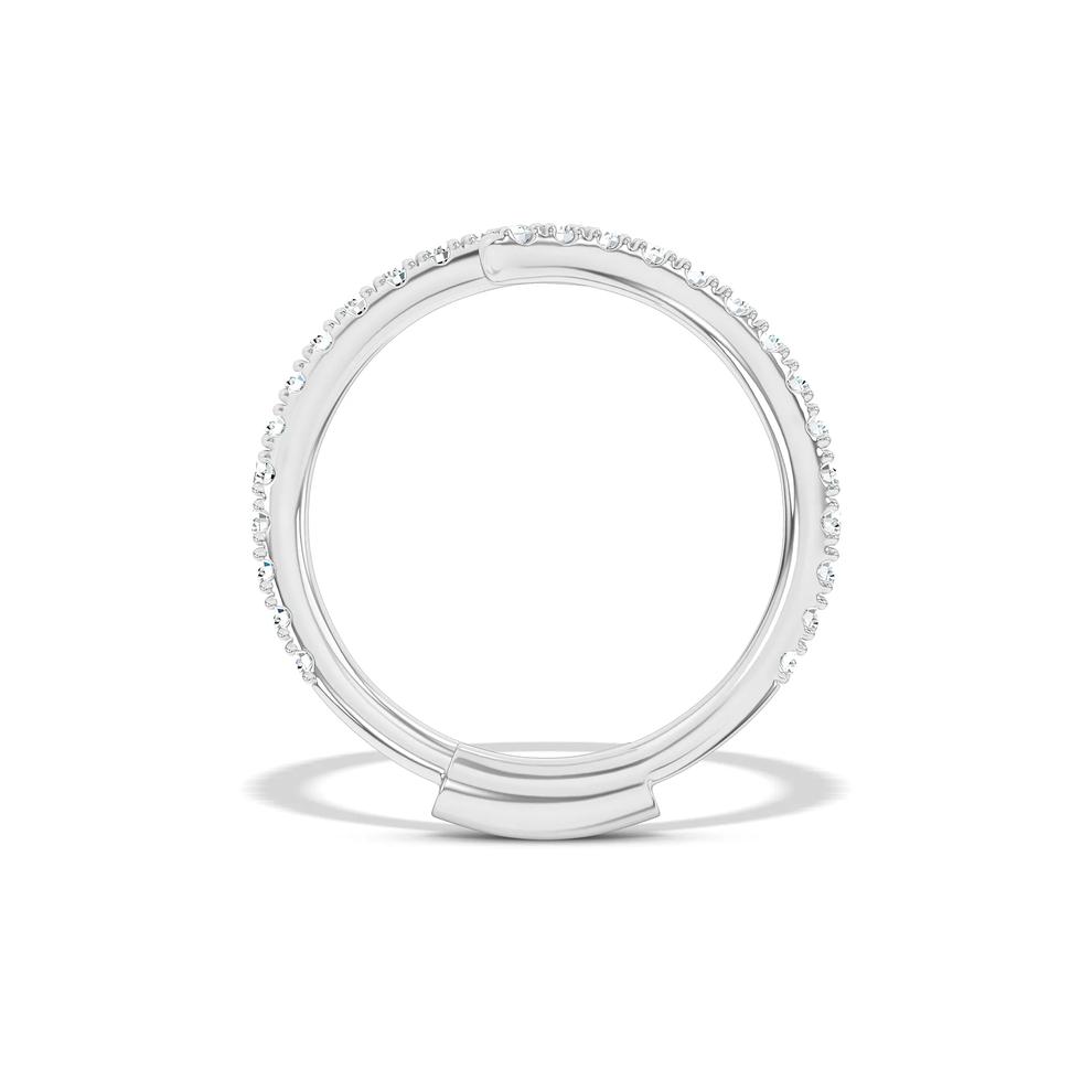 Lab Grown Diamond Bypass Insert in 14K White Gold (1/2 ct. tw.) – Image 2 of 4