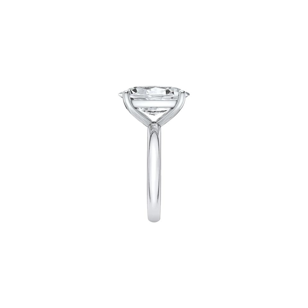 Lab Grown Diamond Elongated Cushion-Cut Engagement Ring in 14K White Gold (7 ct. tw.) – Image 3 of 4