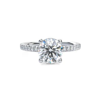 Round Center Diamond Engagement Ring (2 3/8 ct. tw.)
