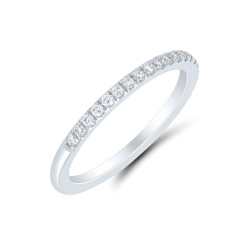 Lab Grown Diamond Engagement Set in 14K White Gold &#40;4 ct. tw.&#41; – Image 5 of 5