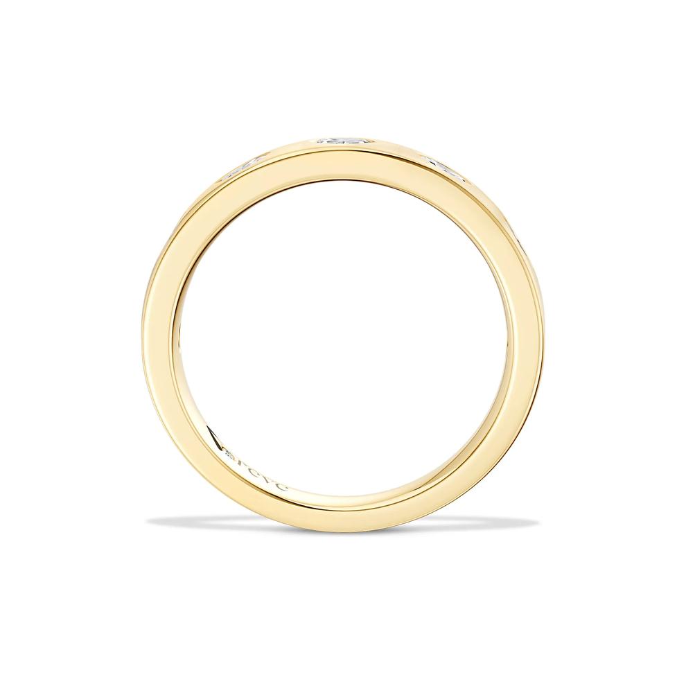 Rosie Lab Grown Diamond Matching Wedding Band in 14K Yellow Gold (1/3 ct. tw.) – Image 4 of 4