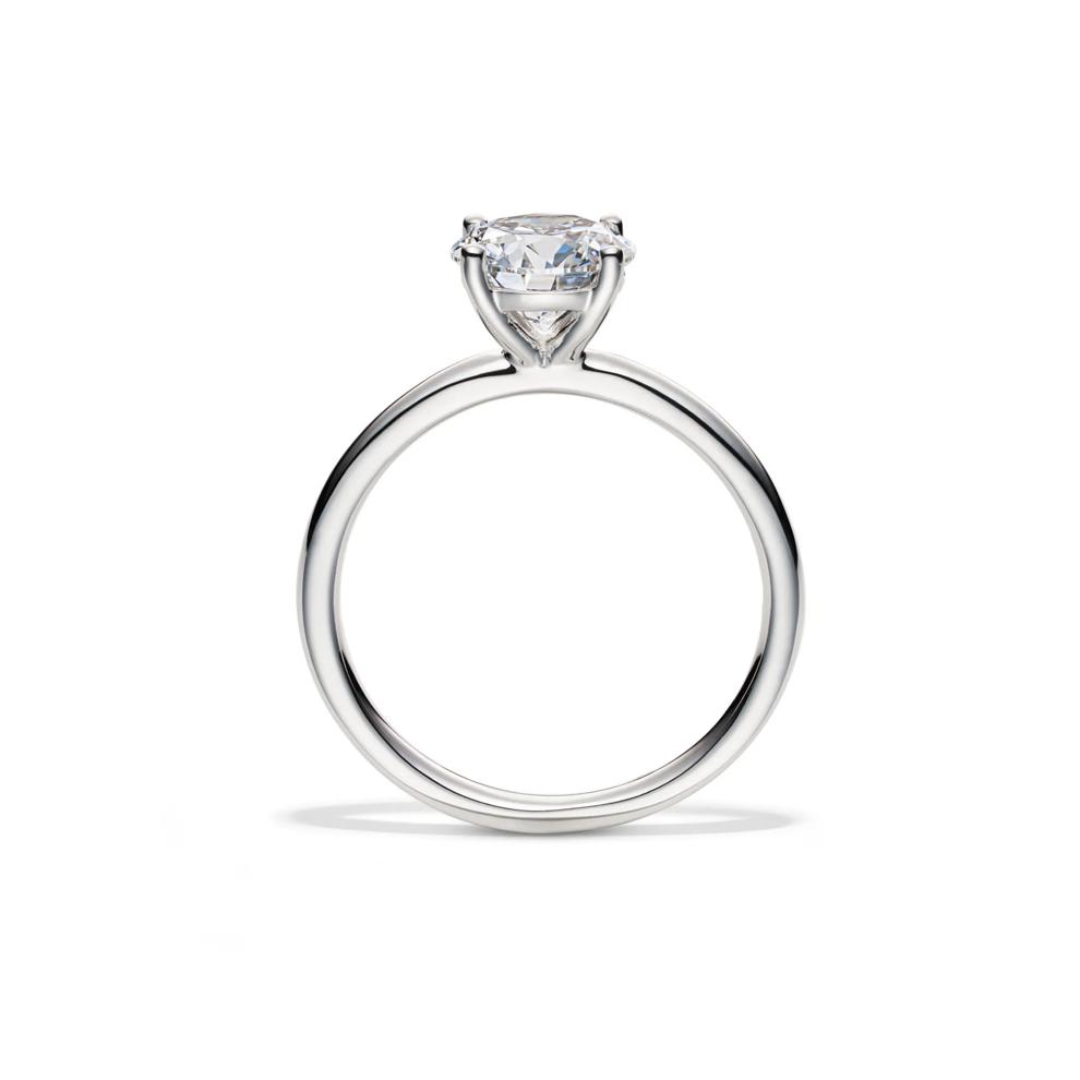 Lab Grown Diamond Solitaire Round Engagement Ring in 14K White Gold (1 1/2 ct.) – Image 2 of 4