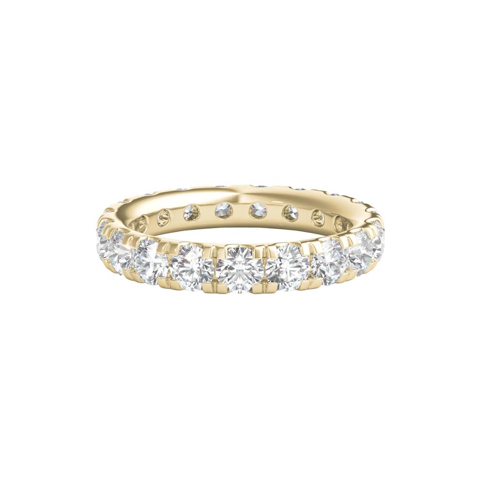 Diamond Wedding Band with Eternity Setting in 14K Yellow Gold (3 ct. tw.) – Image 1 of 3