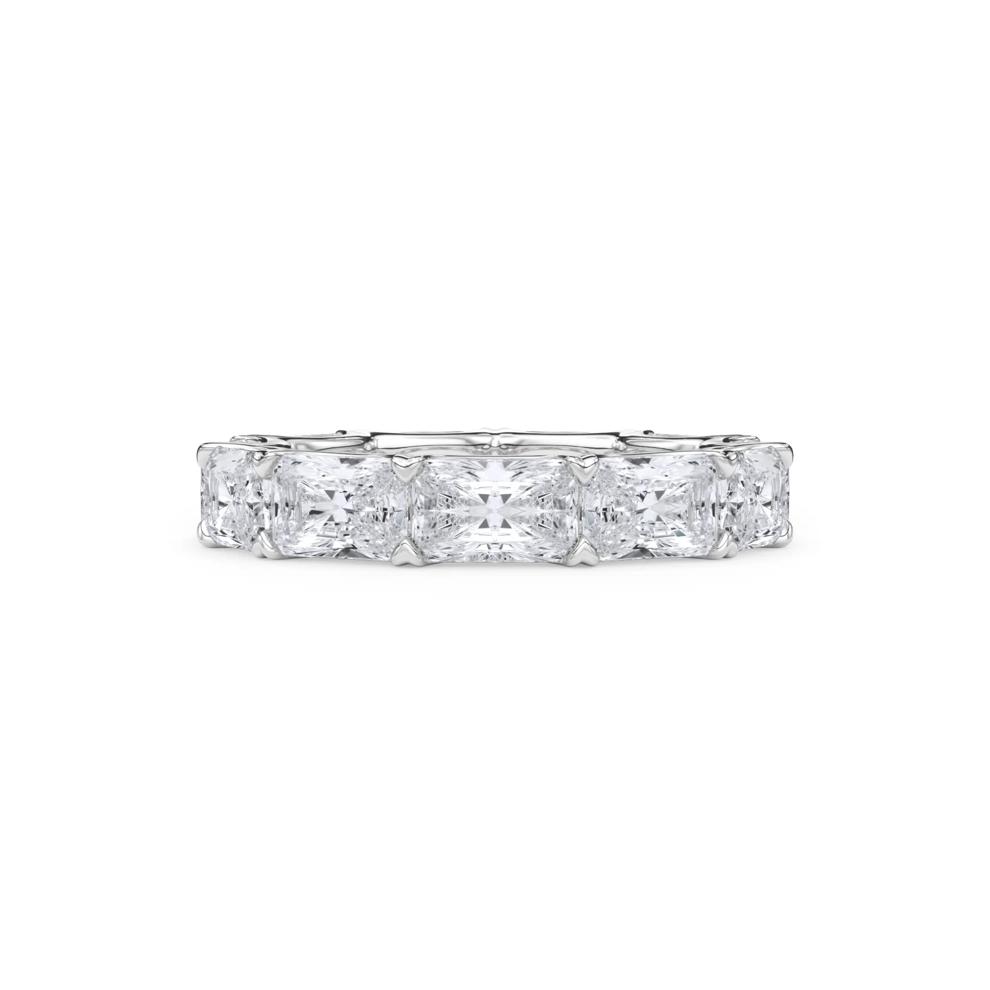 Lab Grown Diamond East-West U-Prong Eternity Band in 14K White Gold (7 1/7 ct. tw.) – Image 1 of 4