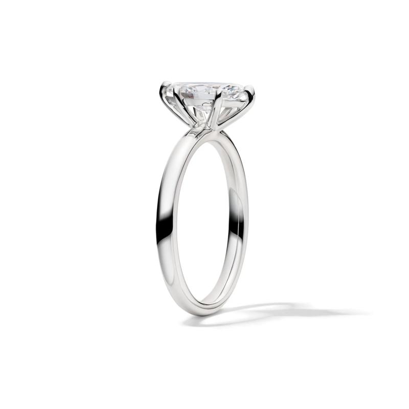 Lab Grown Diamond Marquise Engagement Ring Solitaire in 14K White Gold &#40;1 ct.&#41; – Image 3 of 4