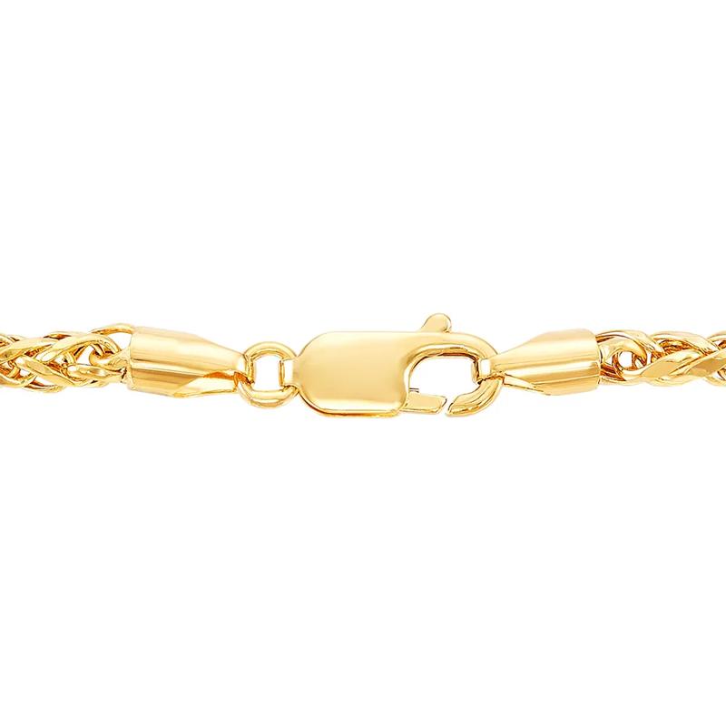 Wheat Chain in 14K Yellow Gold, 22&quot;  – Image 2 of 4