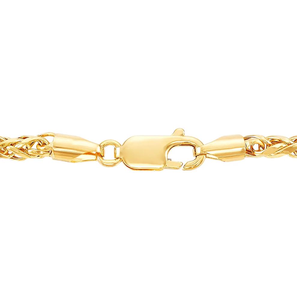 Wheat Chain in 14K Yellow Gold, 22"  – Image 2 of 4