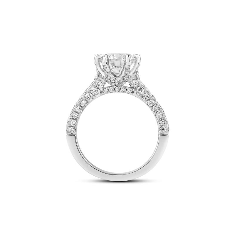 Suri Lab Grown Diamond Limited Edition Engagement Ring in Platinum &#40;3 ct. tw.&#41; – Image 2 of 4