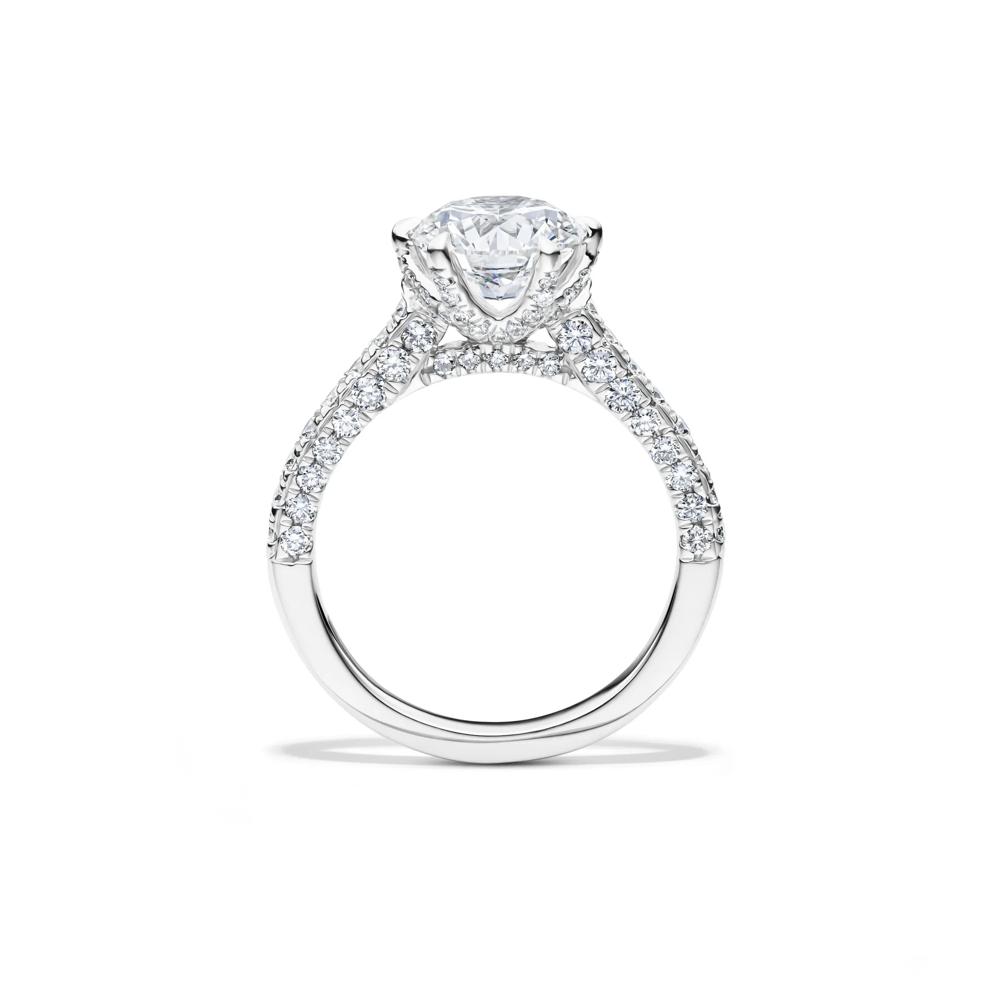 Suri Lab Grown Diamond Limited Edition Engagement Ring in Platinum (3 ct. tw.) – Image 2 of 4
