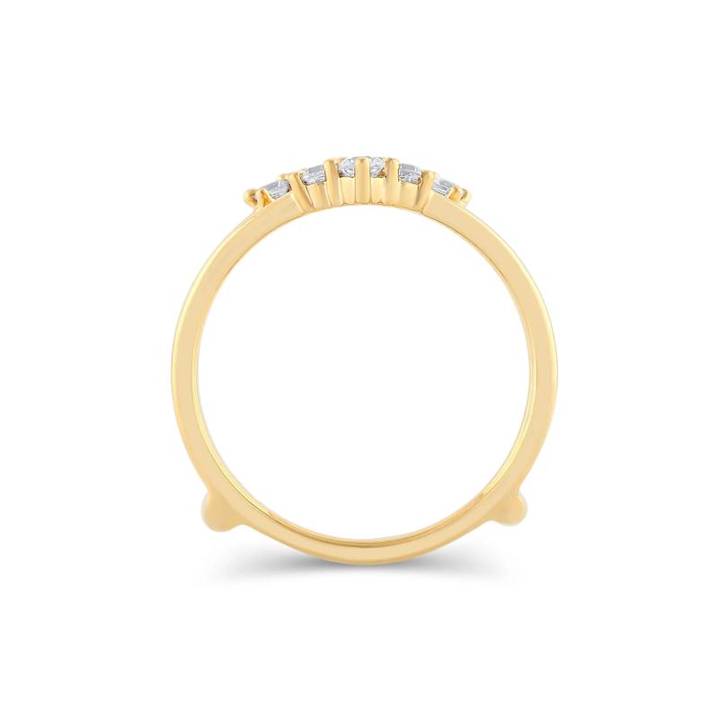 Lab Grown Diamond Ring Insert in 14K Yellow Gold &#40;1/2 ct. tw.&#41; – Image 2 of 3