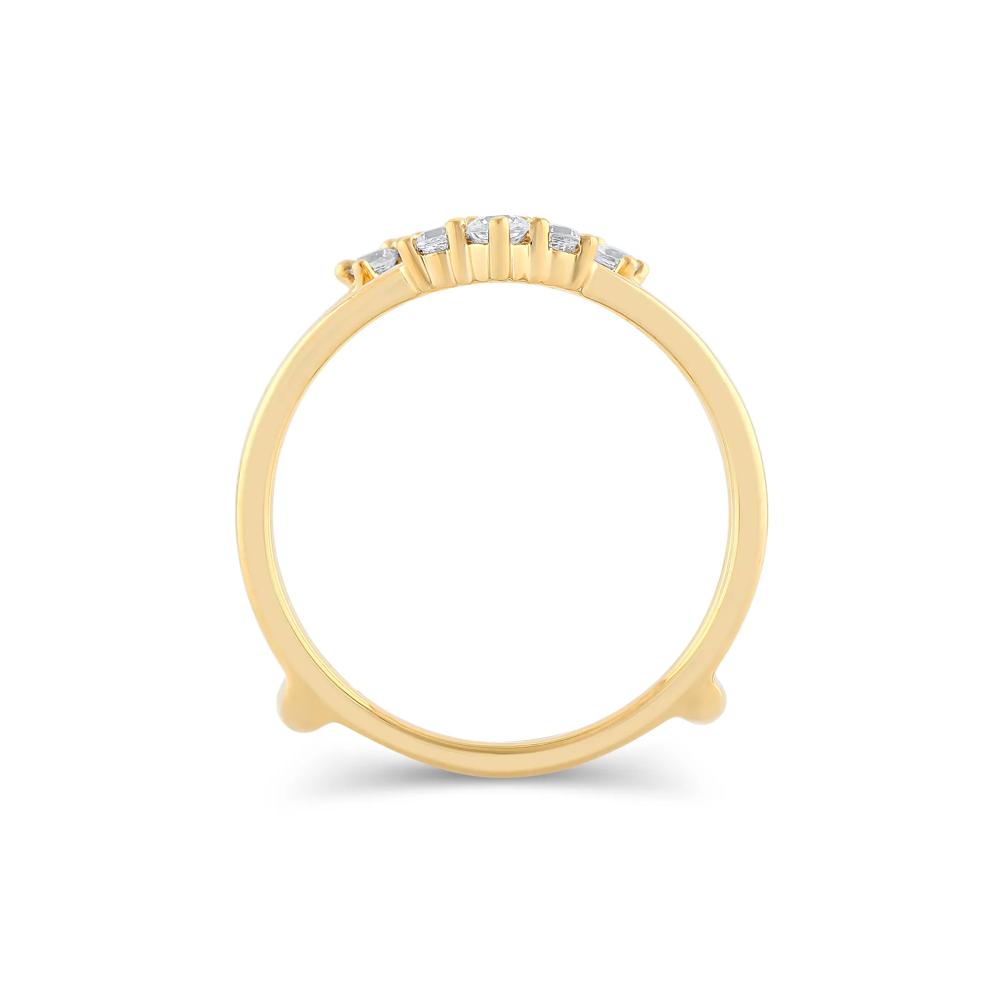 Lab Grown Diamond Ring Insert in 14K Yellow Gold (1/2 ct. tw.) – Image 2 of 3