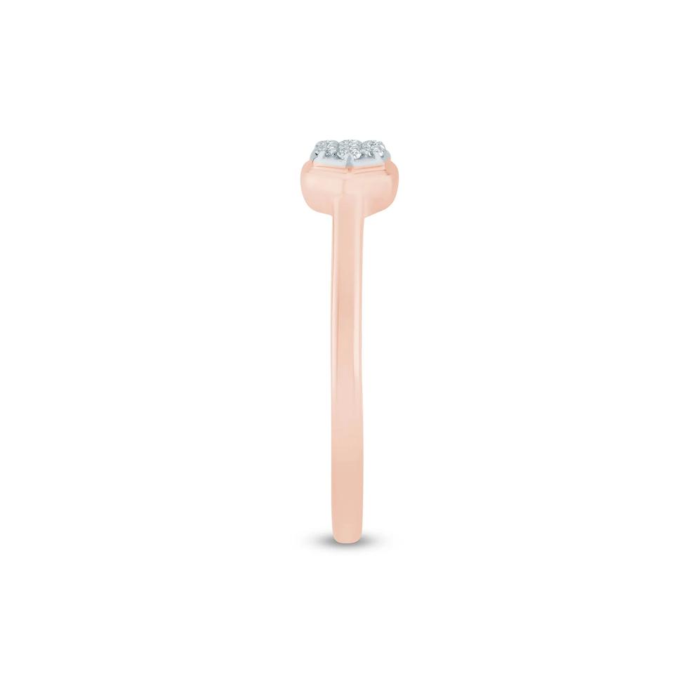 Diamond Ring in 10K Rose Gold (1/8 ct. tw.) – Image 3 of 3