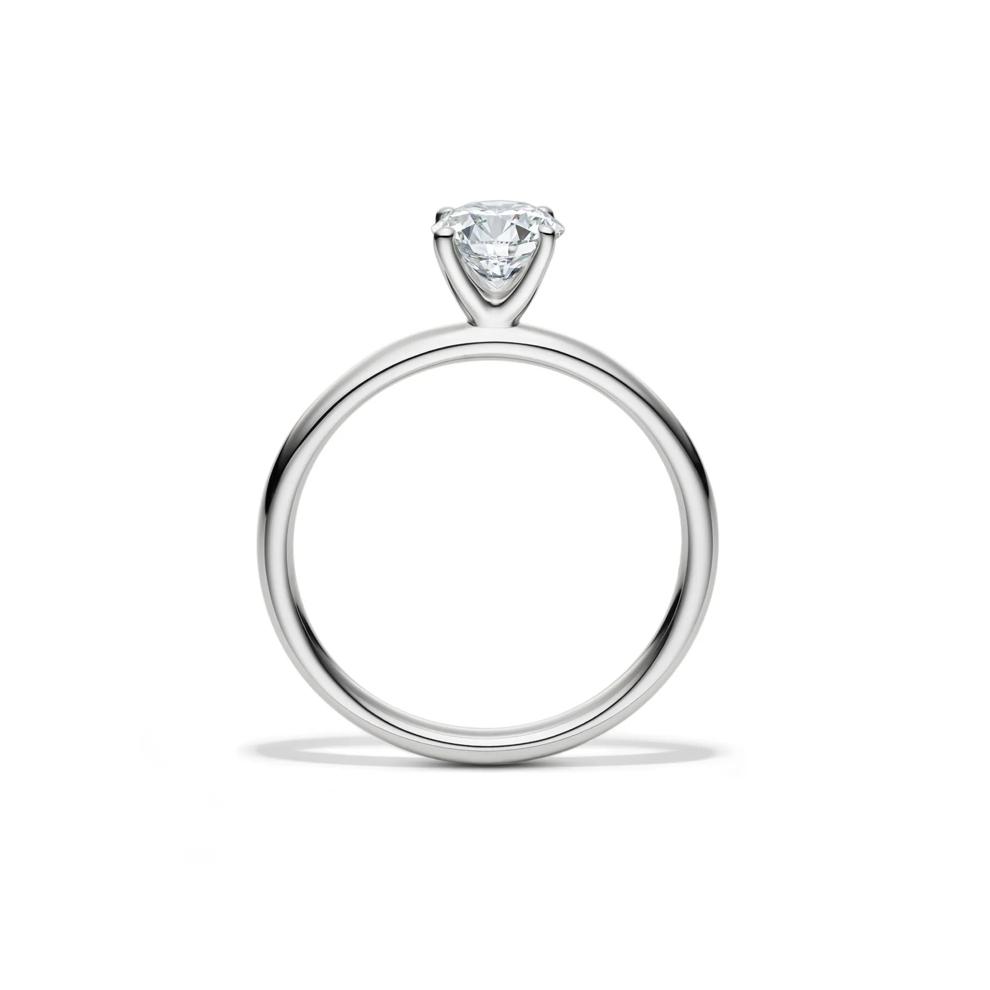Diamond Round Brilliant Cut Solitaire Engagement Ring in 14K White Gold (3/4 ct.) – Image 2 of 5