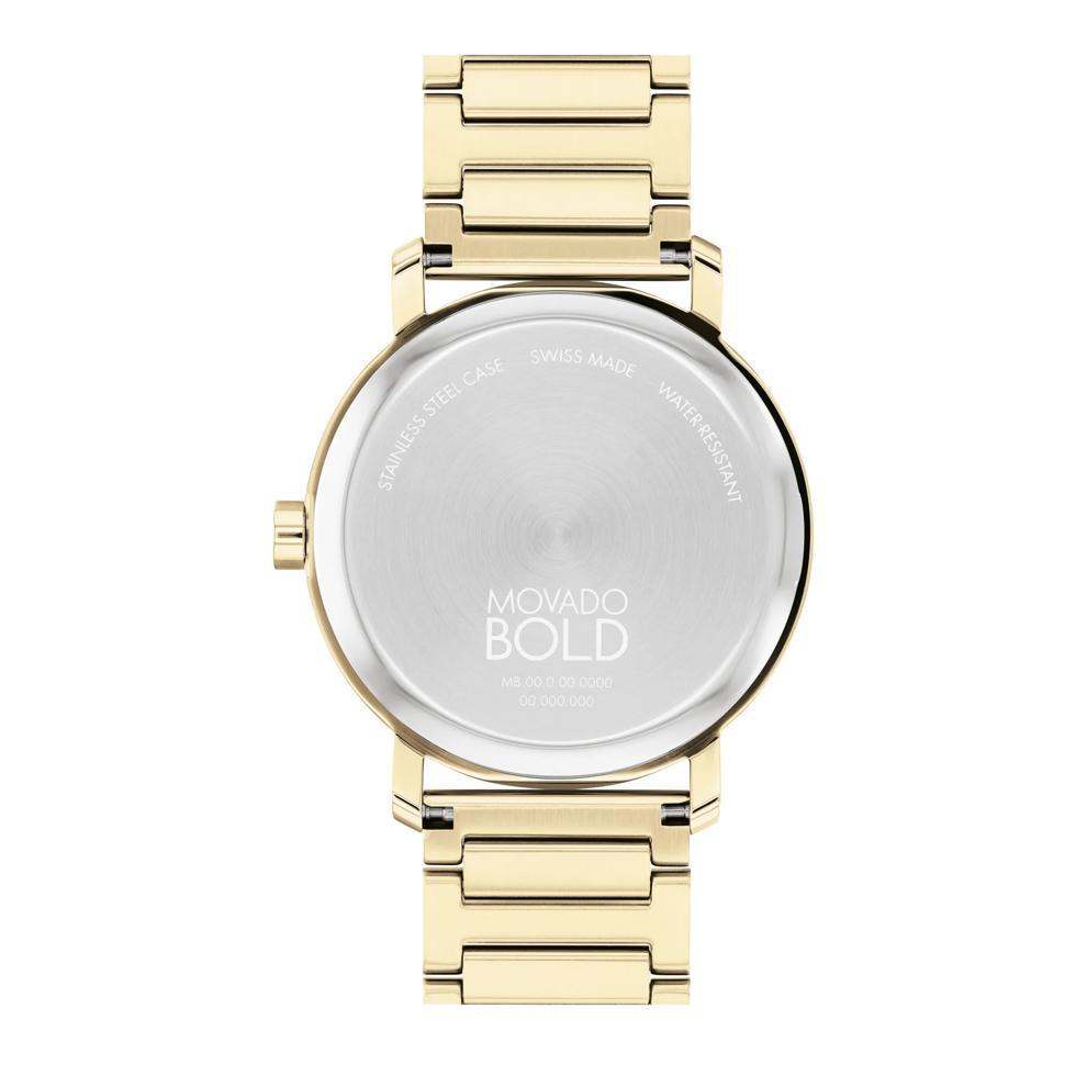 Evolution Men&rsquo;s Dress Watch in Yellow Gold-Tone Ion-Plated Stainless Steel – Image 3 of 3