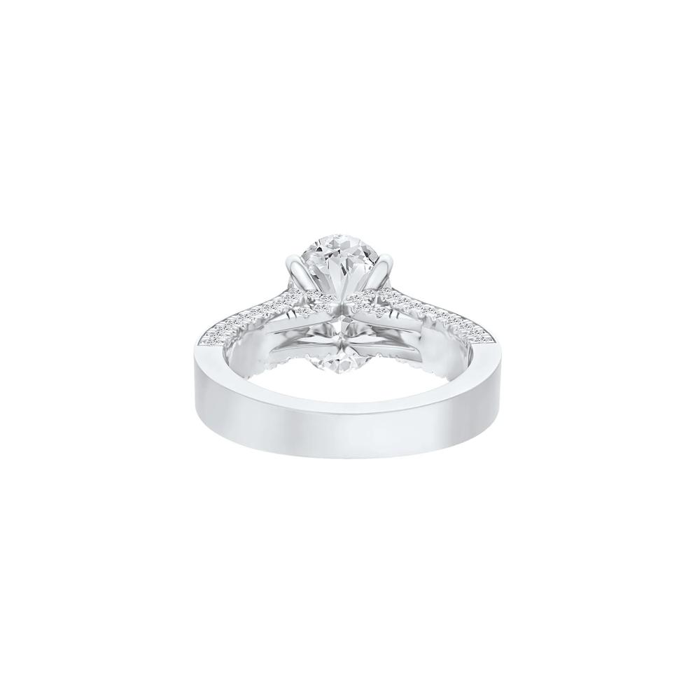Lexi Lab Grown Diamond Oval Engagement Ring in Platinum (3 1/3 ct. tw.) – Image 4 of 4