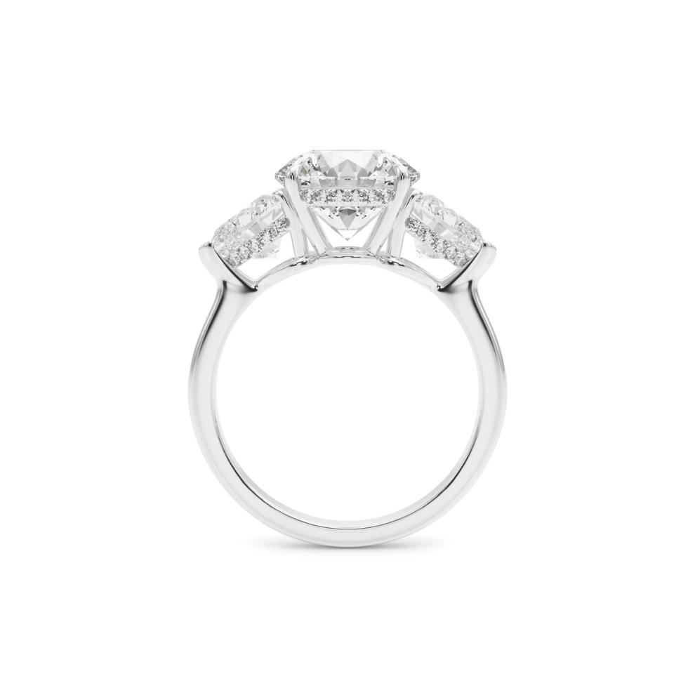 Lab Grown Diamond Engagement Ring in Platinum (5 ct. tw.) – Image 2 of 5
