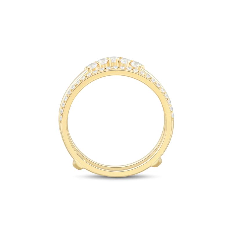 Diamond Chevron Insert in 14K Yellow Gold (1/4 ct. tw.) – Image 3 of 3