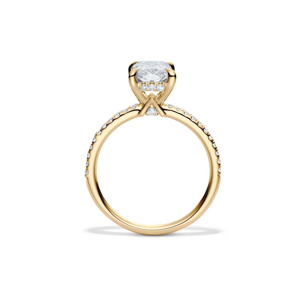 Karina Lab Grown Diamond Engagement Ring in 14K Yellow Gold (1 3/4 ct. tw.) – Image 2 of 4