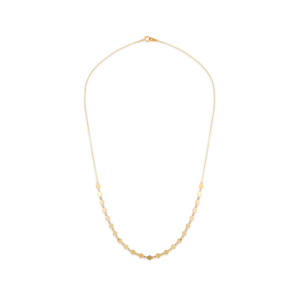 Multi-Disc Cable Chain in 14K Yellow Gold, 3.5mm, 18" – Image 3 of 4