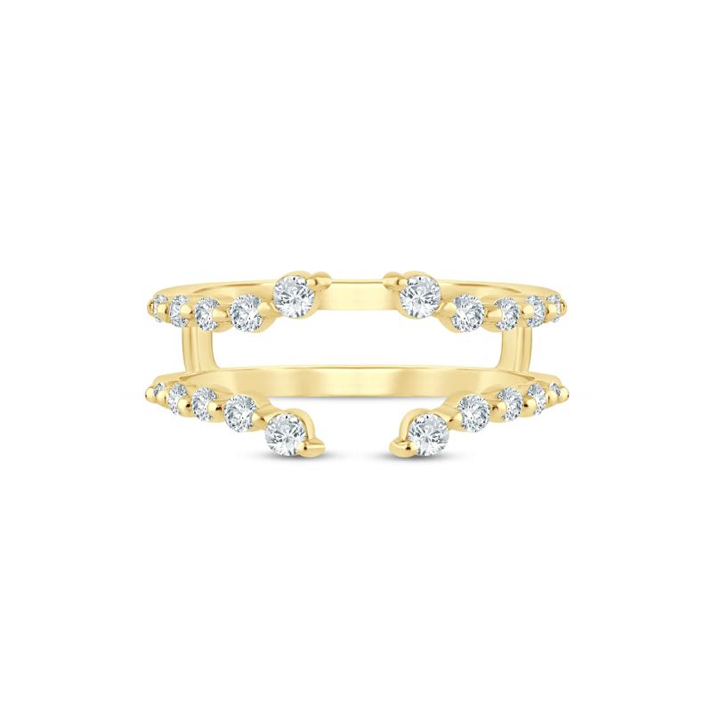 Lab Grown Diamond Open RIng Insert in 14K Yellow Gold &#40;3/8 ct. tw.&#41; – Image 1 of 3