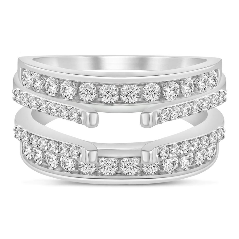 Lab Grown Diamond Ring Enhancer in 14K White Gold (1 ct. tw.)  – Image 1 of 3