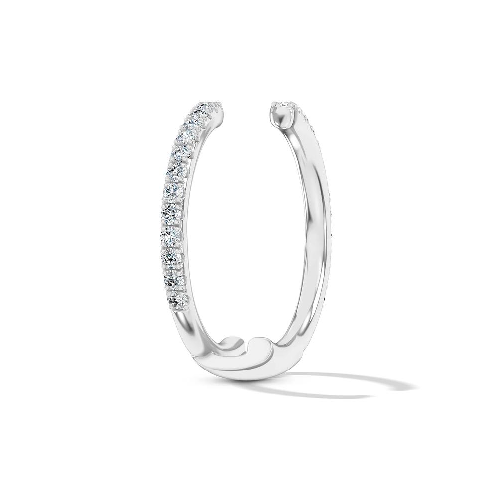 Lab Grown Diamond Bypass Insert in 14K White Gold (1/2 ct. tw.) – Image 3 of 4