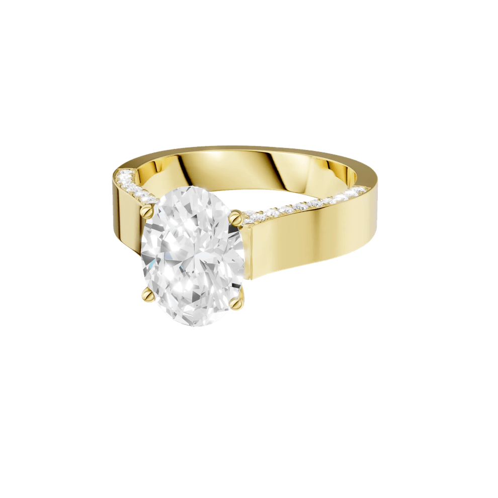 Lexi Lab Grown Diamond Engagement Ring in 14K Yellow Gold (3 1/3 ct. tw.) – Image 2 of 5