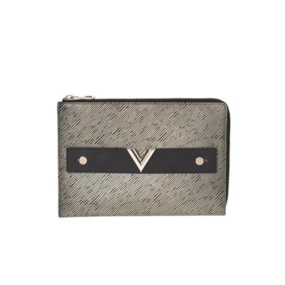 Pre-Owned Louis Vuitton Leather Zip Pouch