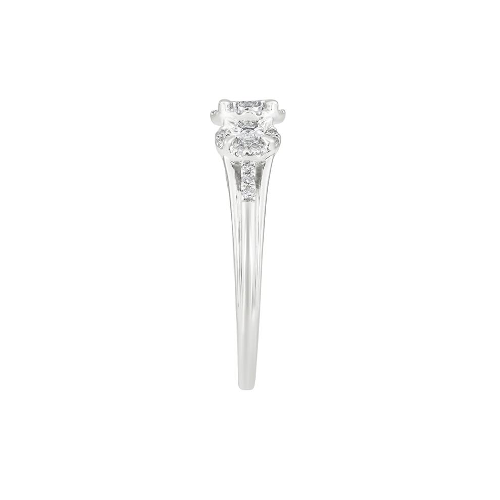 Diamond Ring in 10K White Gold (1/4 ct. tw.) – Image 3 of 3