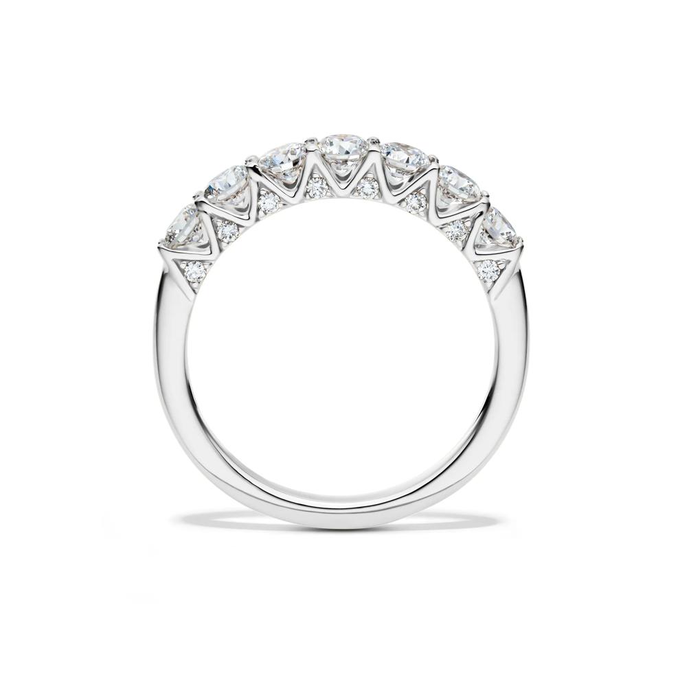 Lab Grown Diamond Seven-Stone Band in 14K White Gold (1 ct. tw.)  – Image 2 of 4