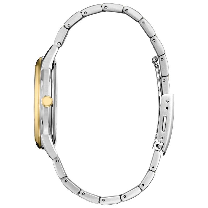 Men&#39;s Disney Fantasia Sorcerer&#39;s Apprentice Mickey Watch in Gold-Tone Stainless Steel, 40MM – Image 2 of 3