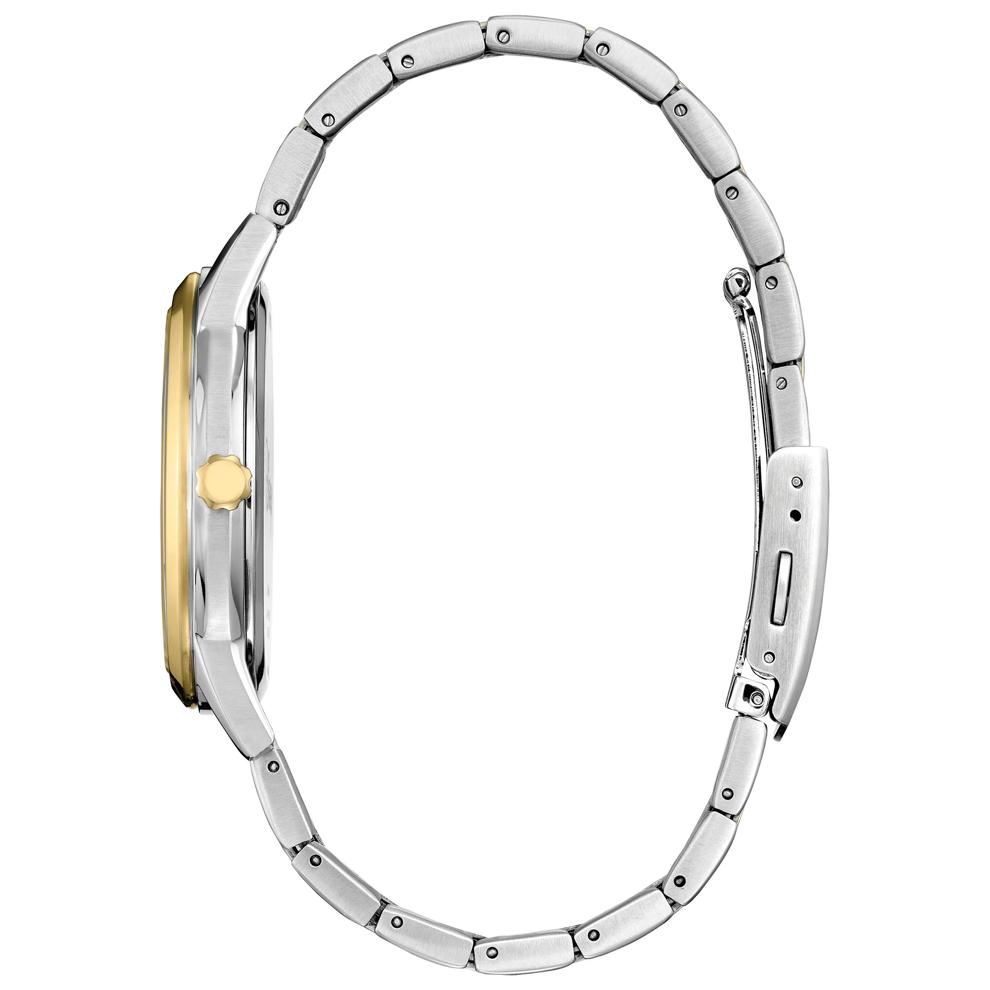 Men's Disney Fantasia Sorcerer's Apprentice Mickey Watch in Gold-Tone Stainless Steel, 40MM – Image 2 of 3