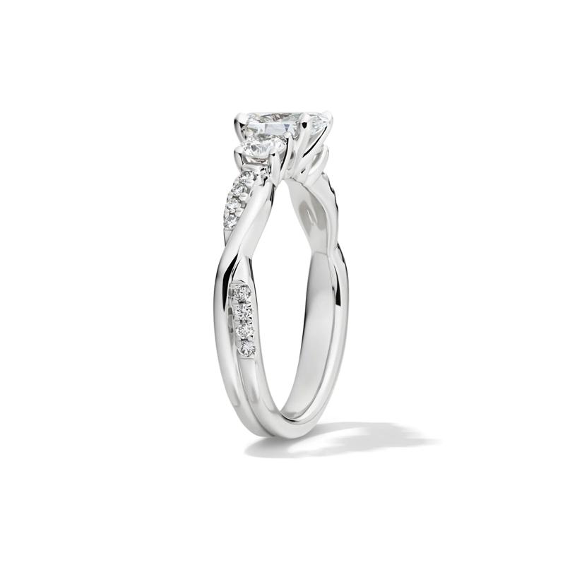 Oval-Shaped Diamond Engagement Ring in 14K White Gold &#40;1 3/4 ct. tw.&#41; – Image 3 of 7