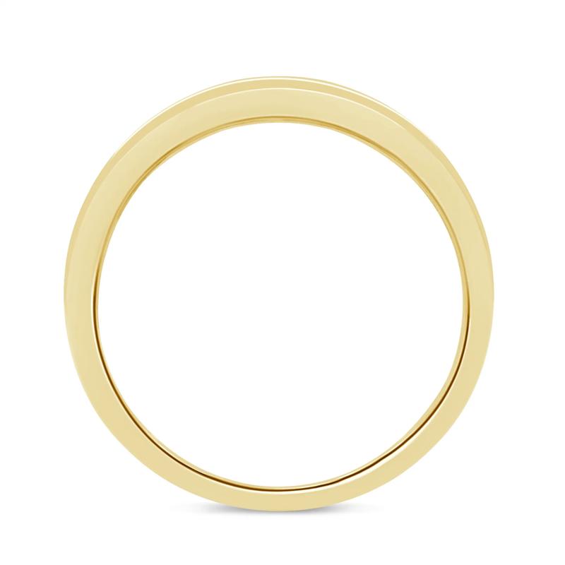 Men&#39;s 1/10 ct. tw. Diamond Band in 10K Yellow Gold – Image 2 of 3