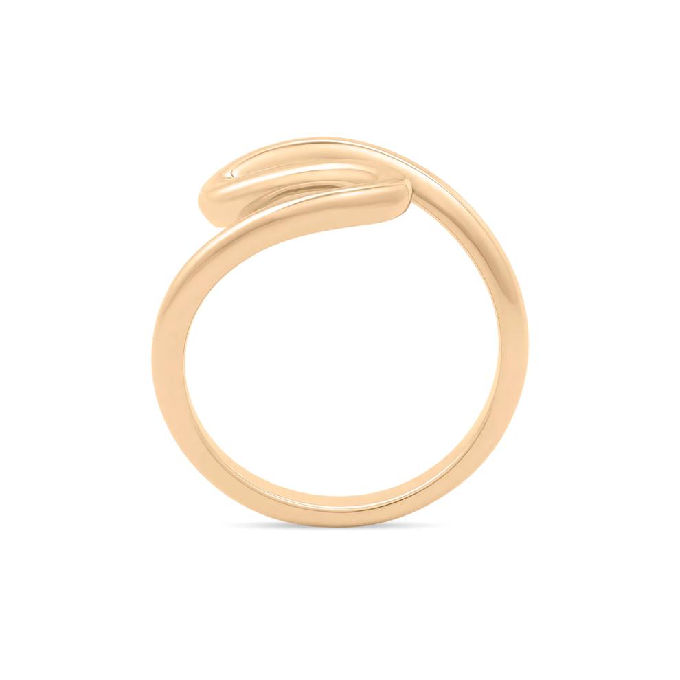 Twisted Ring in 14K Gold Vermeil – Image 2 of 4