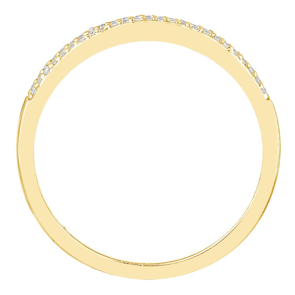 Diamond Band in 10K Yellow Gold (1/4 ct. tw.)  – Image 2 of 3