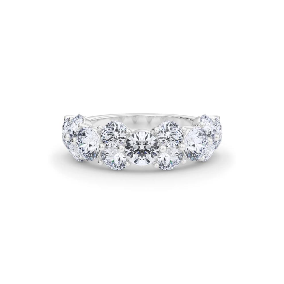 Staggered Diamond Band in Platinum (1 7/8 ct. tw.) – Image 1 of 5