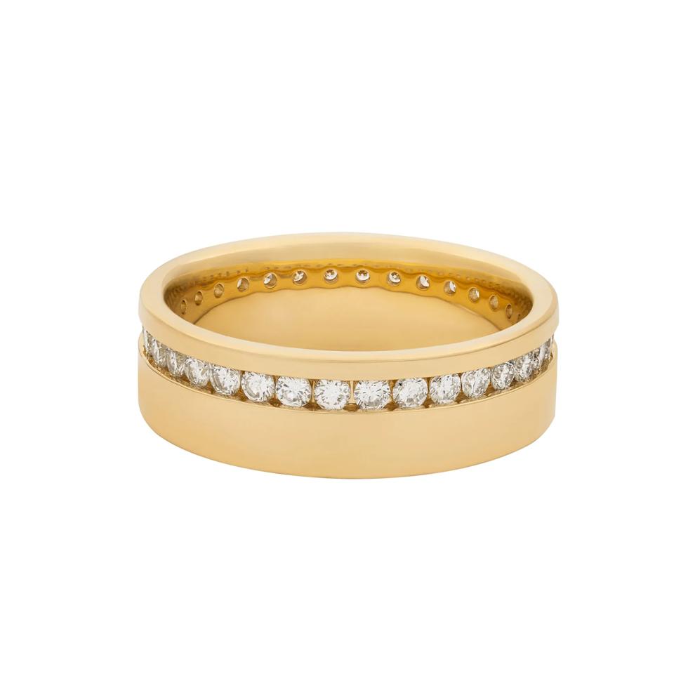 Diamond Eternity Band in 14K Yellow Gold (1 ct. tw.)  – Image 1 of 3