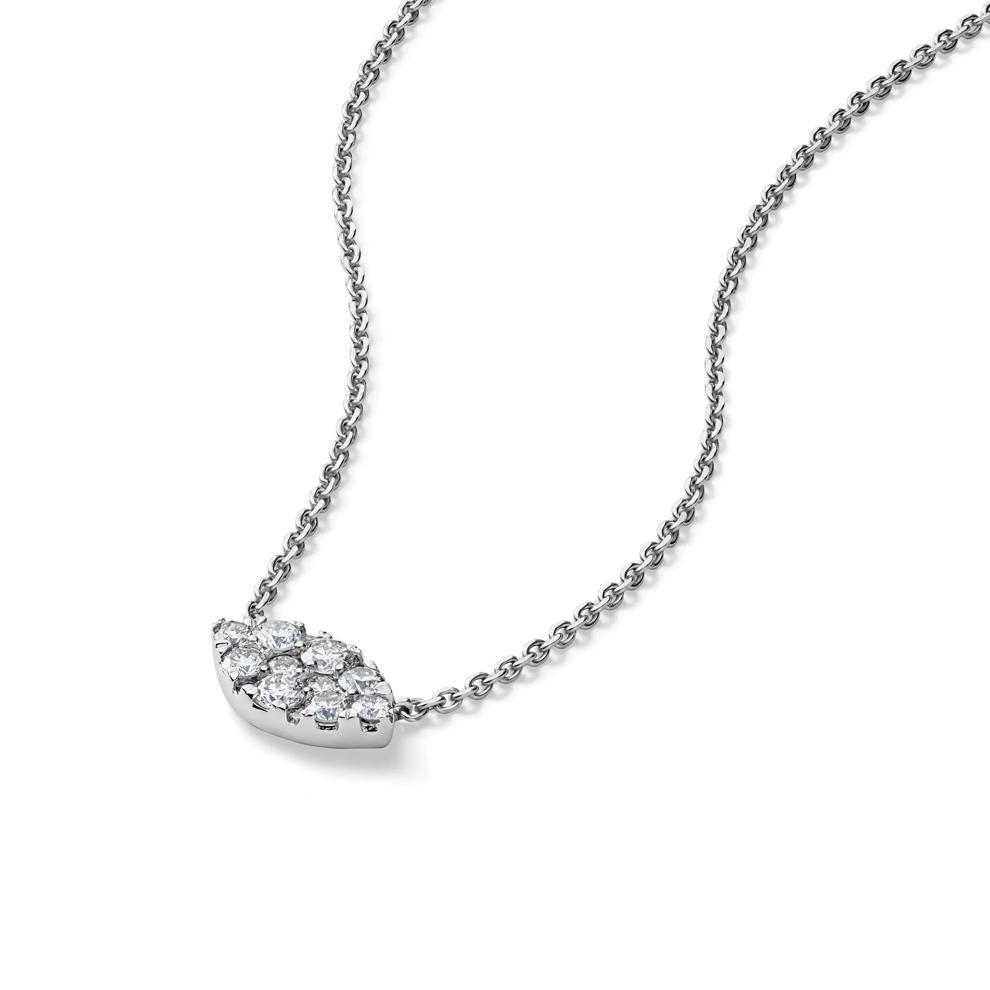 Diamond Pendant in 10K White Gold (1/4 ct. tw.) – Image 4 of 4