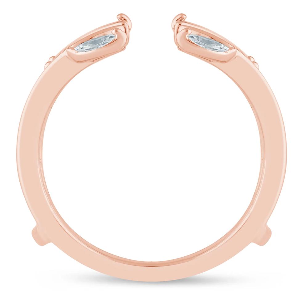 Lab Grown Diamond Marquise Open Insert in 14K Rose Gold (3/8 ct. tw.) – Image 2 of 3
