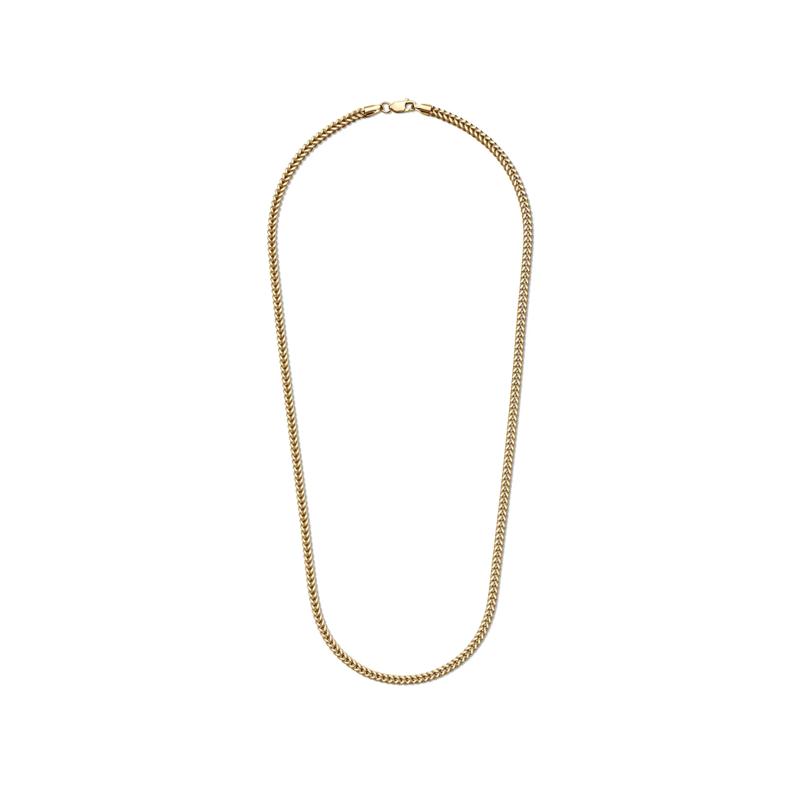 Square Franco Link Chain in 14K Yellow Gold, 20&quot; – Image 2 of 3
