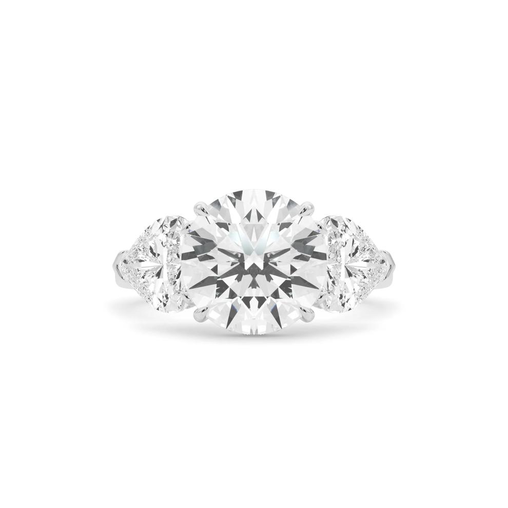 Lab Grown Diamond Engagement Ring in Platinum (5 ct. tw.) – Image 1 of 5