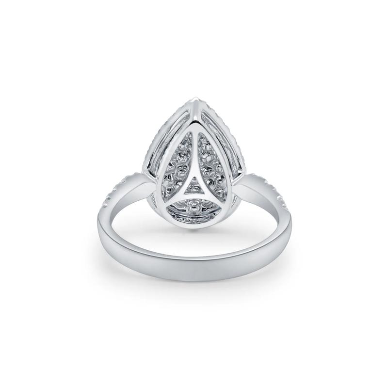 Yellow Diamond Pear-Shaped Ring in 14K White Gold &#40;7/8 ct. tw.&#41; – Image 5 of 5