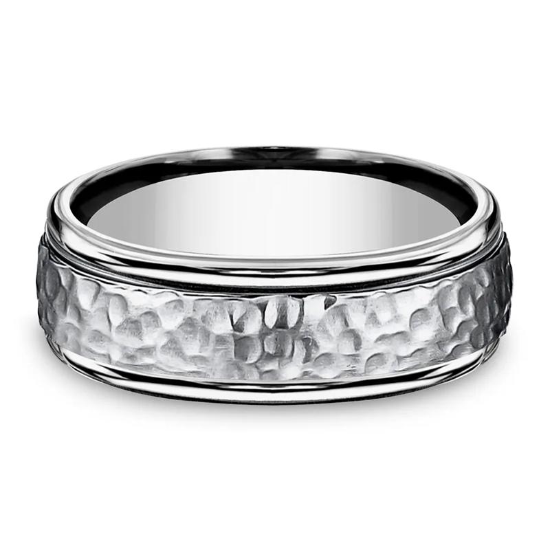 Men&#39;s Band in Titanium, 7MM – Image 1 of 3