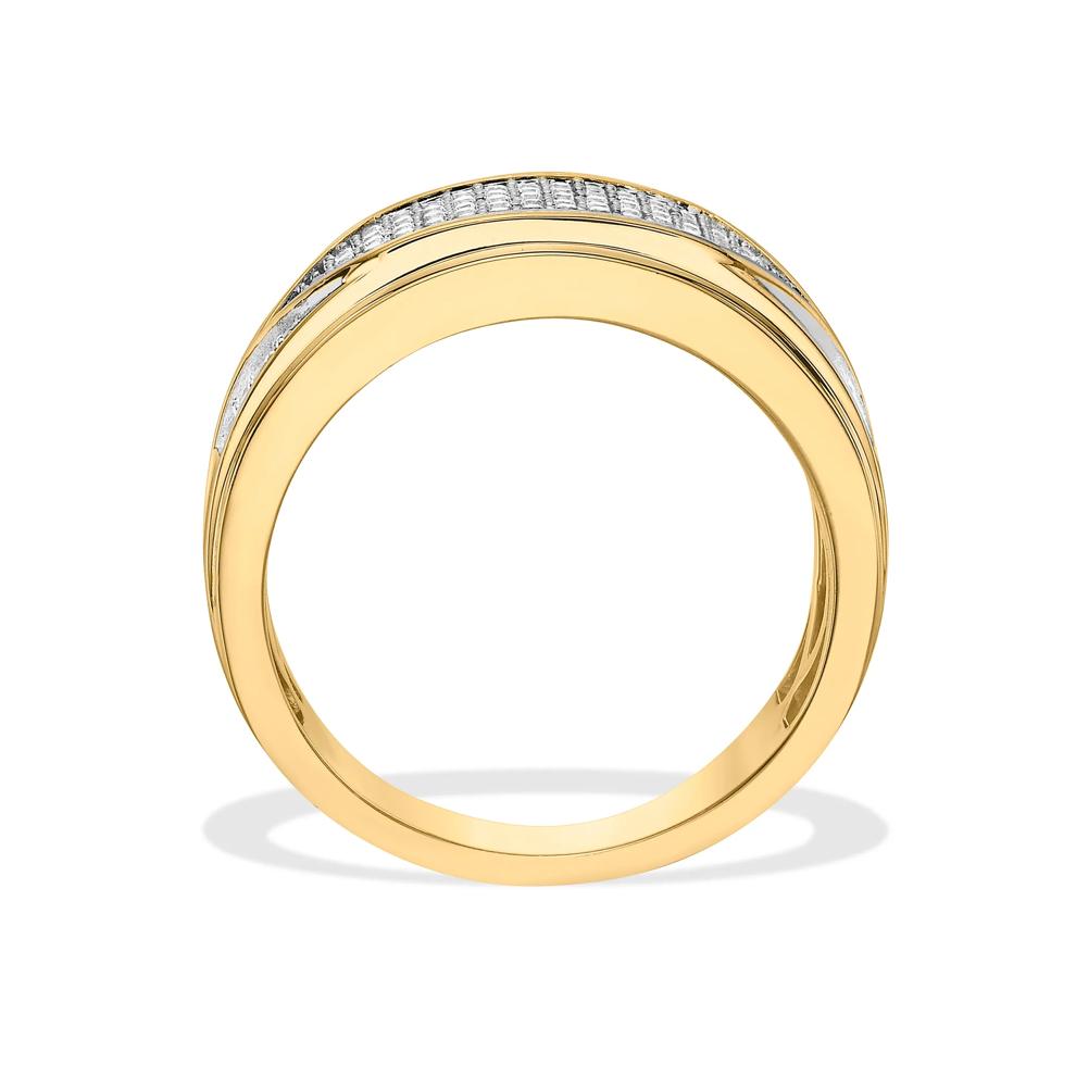 Men's Diamond Band in 10K Yellow Gold (1/2 ct. tw.) – Image 2 of 4