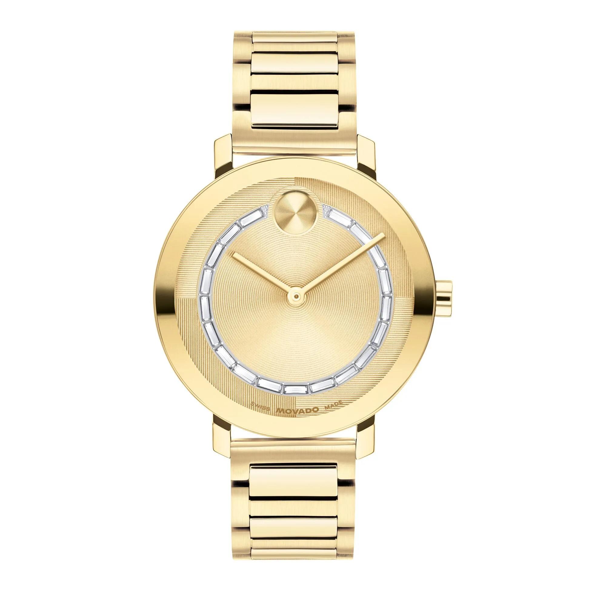 Movado Ladies' Bold Evolution Watch in Gold-Tone Stainless Steel