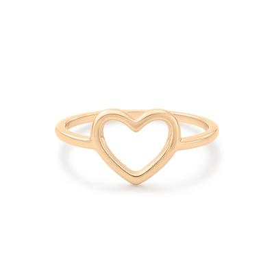 Heart Ring in 14K Gold Vermeil
