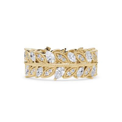 Lab Grown Diamond Multi-Shape True Eternity Band in 14K Yellow Gold (1 1/2 ct. tw.)