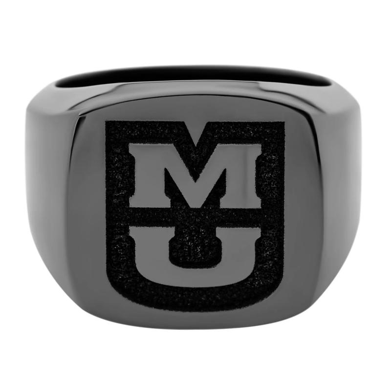 Mizzou Signet Ring in Zirconium – Image 1 of 3